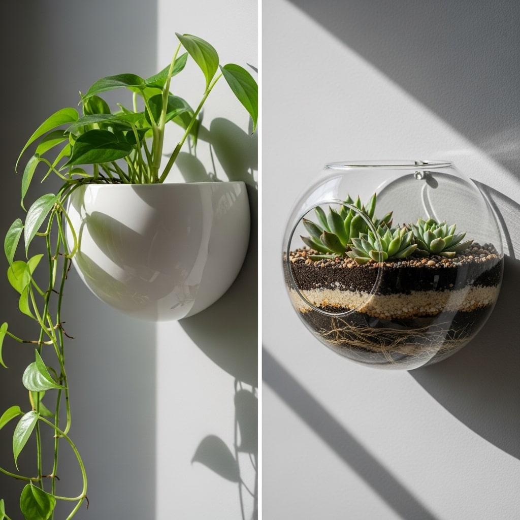 vertical wall planters
