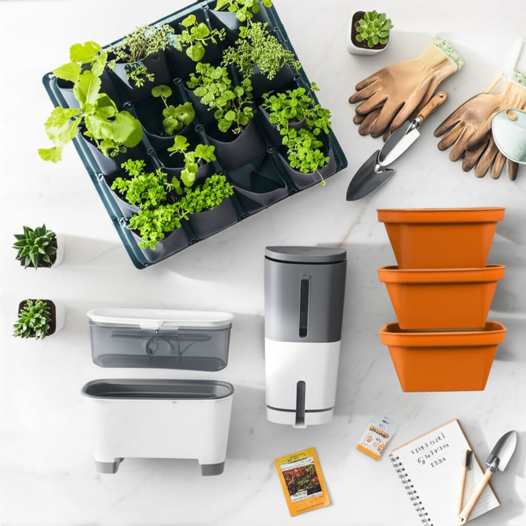 self watering wall planter
