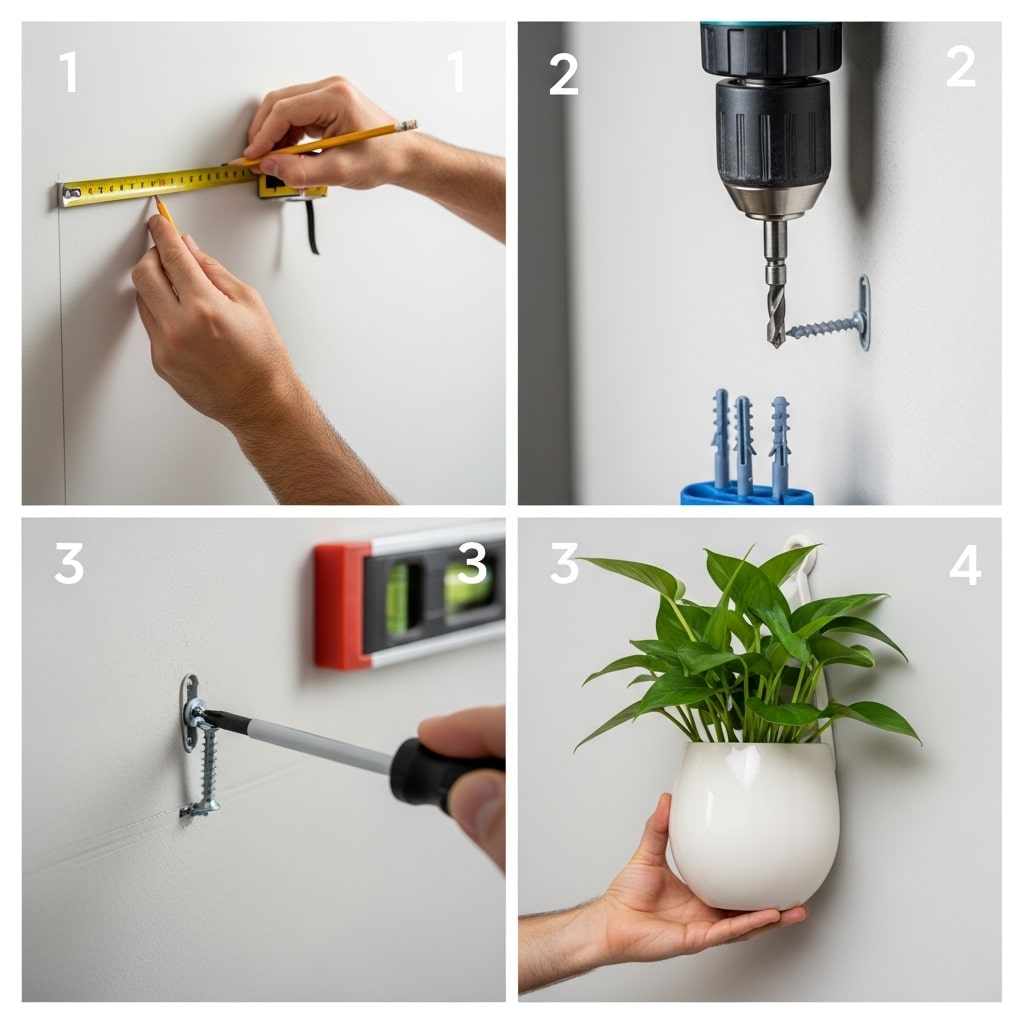 decorative wall planters
