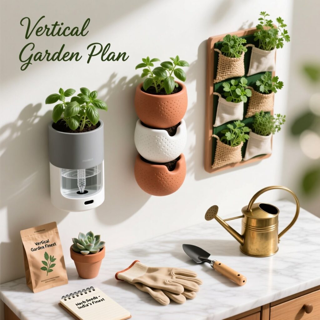 self watering wall planter
