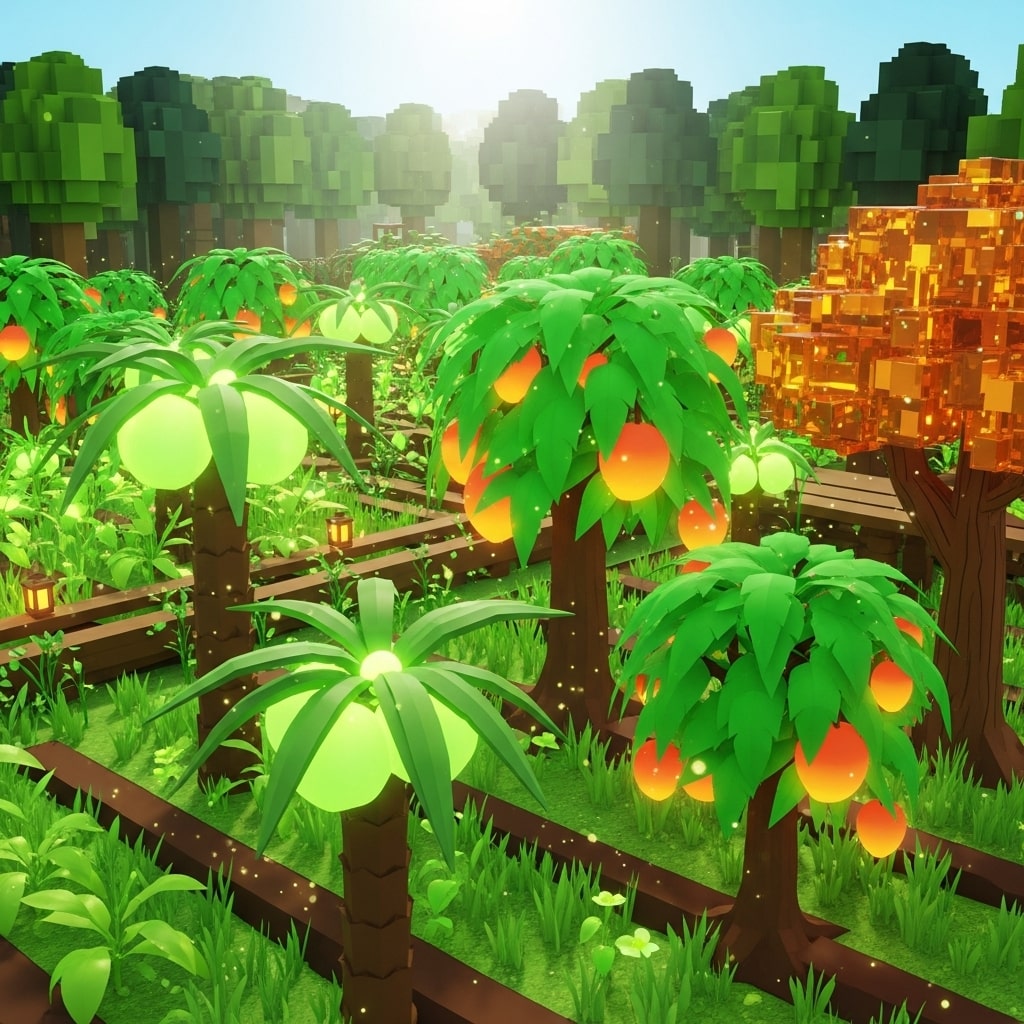 woody plants grow a garden roblox
