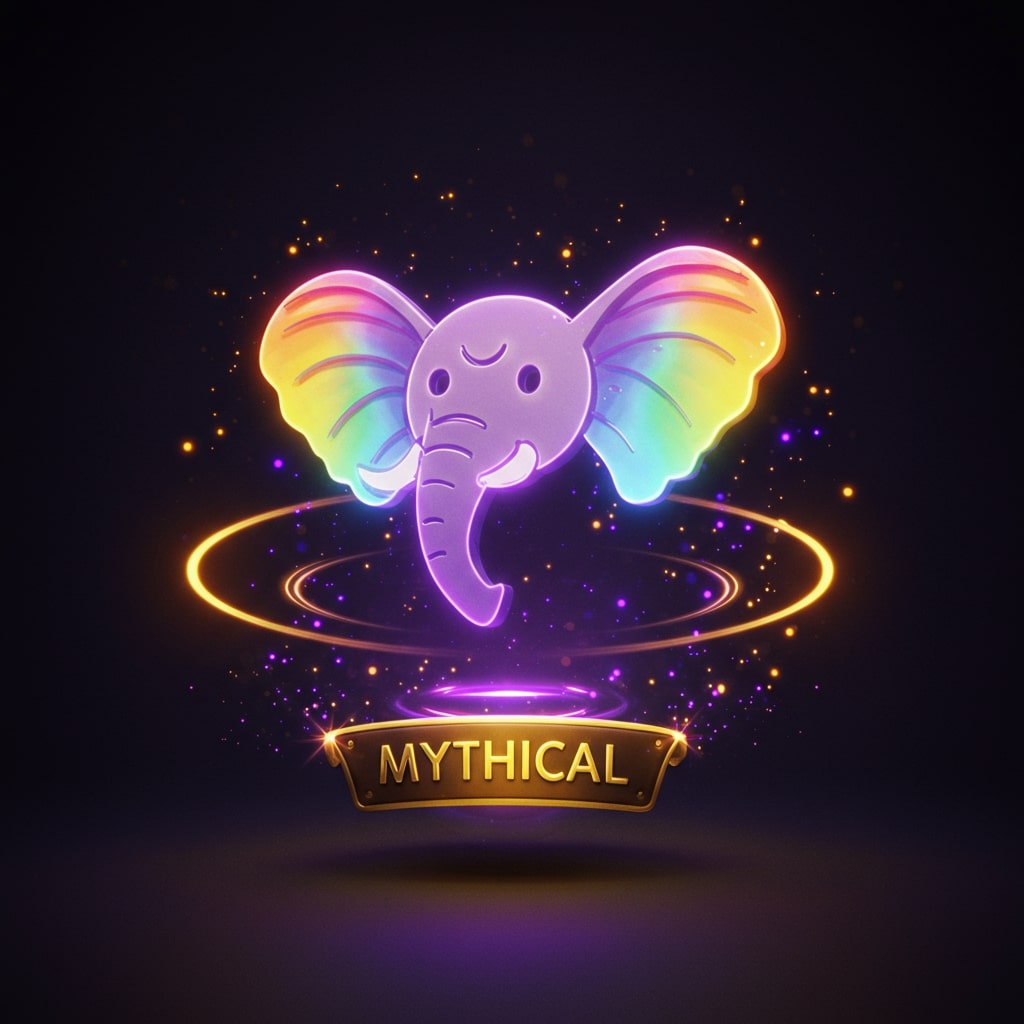 how rare is gold mutation on elephant ear
