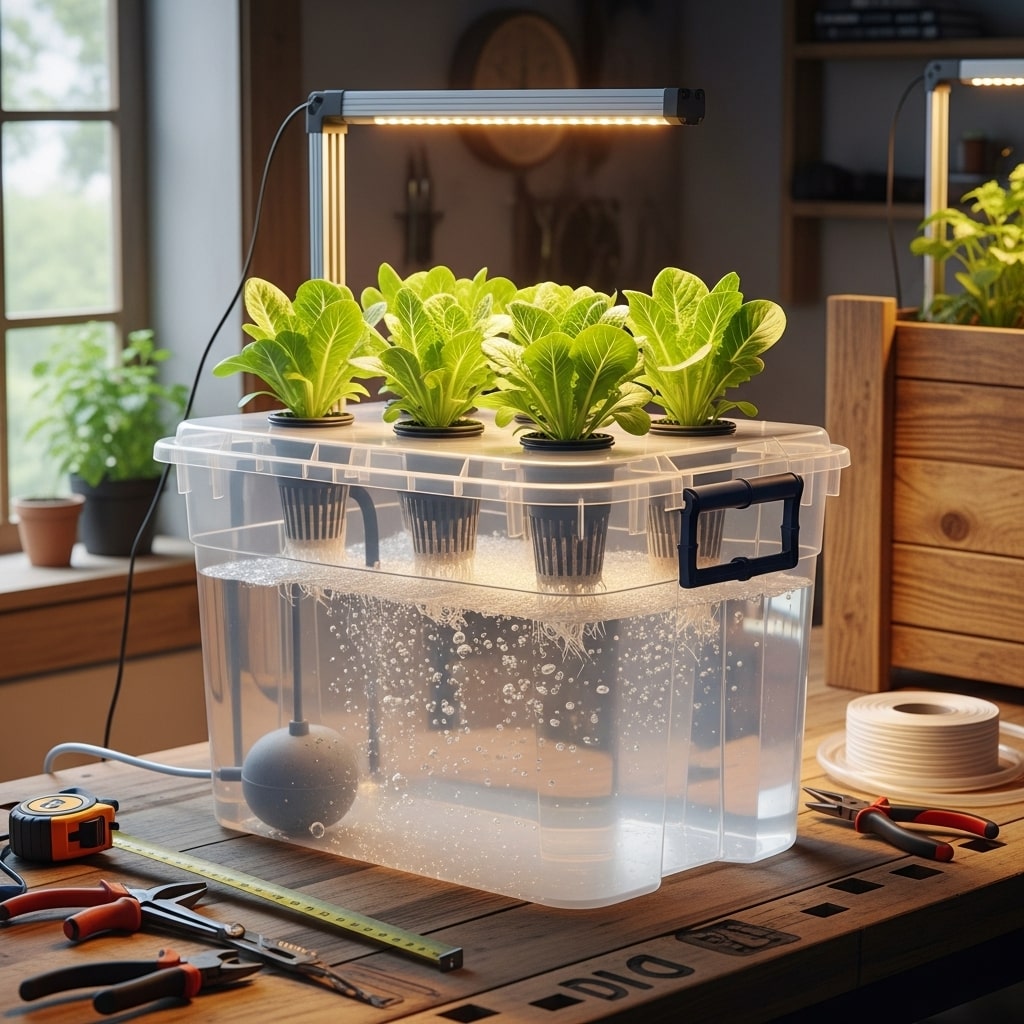Indoor vegetable garden system
